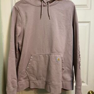 Carhartt Men's Pink Hoodie Sweater